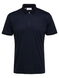Fave Zip Polo, Sky Captain, XL