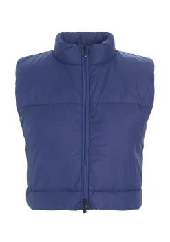 Feather Down Kort Vest, Twilight Blue, L