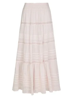 Felicia S Voile Nederdel, Light Pink, 36