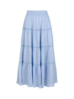 Felicia S Voile Nederdel, Light Blue, 36