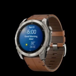 Fenix 8 010-02905-40 Smartwatch, Black/Chestnut, 51 mm