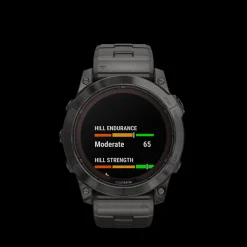 Fenix 7X Pro 010-02778-30 Sapphire Solar Edition Smartwatch, Carbon Gray, 51 mm