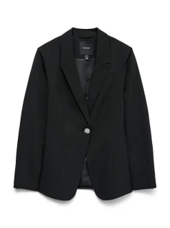 Filia Fitted Blazer, Black, 42