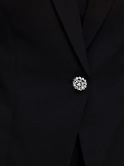 Filia Fitted Blazer, Black, 42