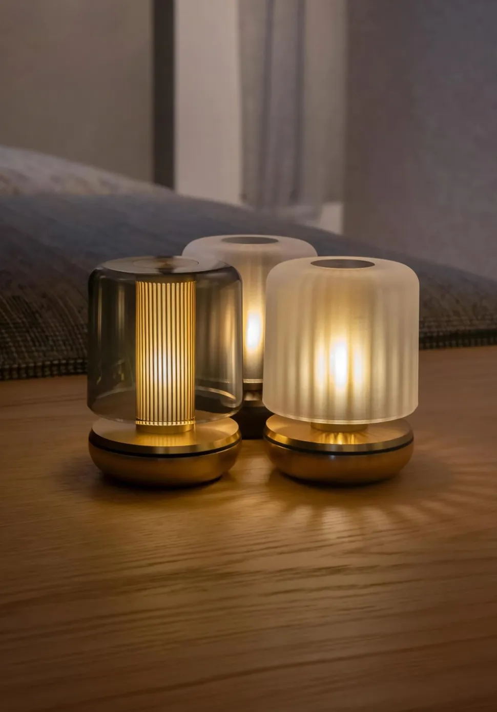 Firefly Bordlampe, Bronze/Frosted