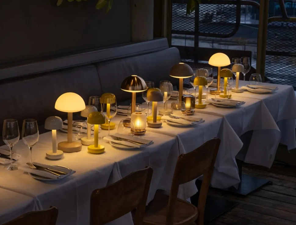 Firefly Bordlampe, Bronze/Frosted