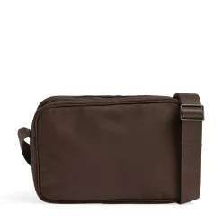 Flame Crossbody, Dark Brown