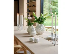 Flame Vase, Hvid, 23 cm