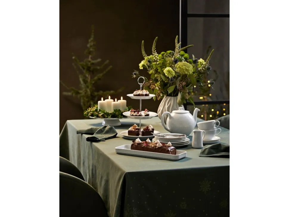 Flame Vase, Hvid, 23 cm