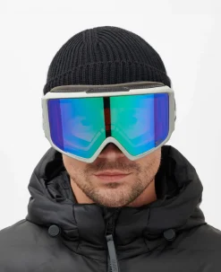 Flip XE2 Skibriller, Green Mirrored/Light Grey, One size