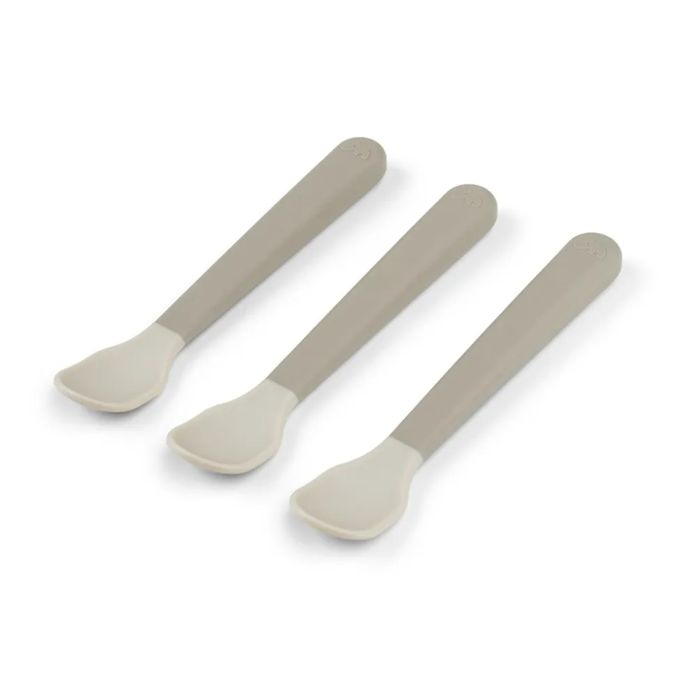 Foodie Easy-Grip 3-pak Babyske, Sand