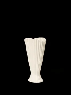 Fountain Vase, Råhvid