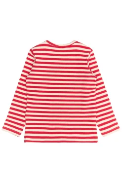 Fro Rib Bluse, Ski Patrol Striped, 104 cm