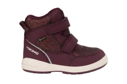 Fun Glitter Warm GTX Støvler, Plum, 29