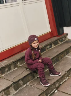 Fun Glitter Warm GTX Støvler, Plum, 29