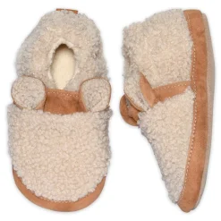 Fuzzy Teddy Hjemmesko, Oxford Tan, 24/25