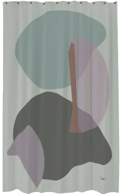 Gallery Badeforhæng, Frost Green, 150x200 cm