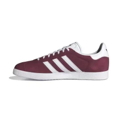 Gazelle Sneakers,Collegiate Burgundy/White/Gold Metallic, 44 2/3