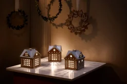 Gingerbread Julestald Lyshus