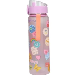 Girl Power Drikkedunk, Lys Lilla/Koral, 550 ml