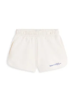 Glitter Tommy Shorts, Ancient White, 164 cm