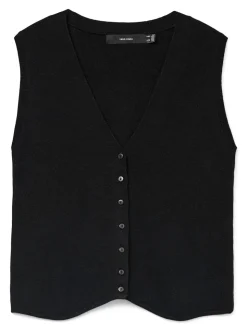 Gold Vest, Black, XL