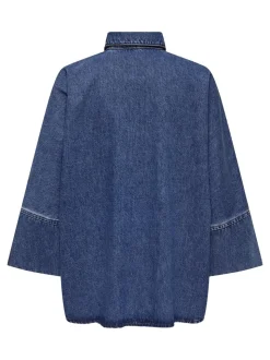 Grace Denimskjorte, Medium Blue Denim, S