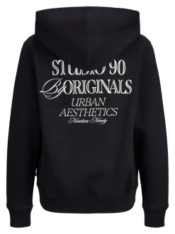 Grand Midtown Hættetrøje, Black, 164 cm