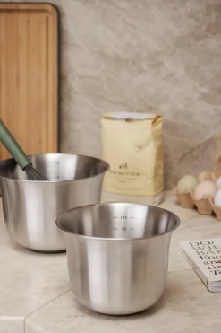 Green Tools Røreskål, Brushed Steel, 3,3 L