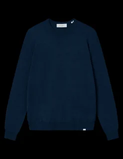 Greyson Merino Striktrøje, Dark Navy, S
