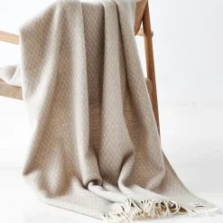 Gundega Plaid, Sand, 130x200 cm