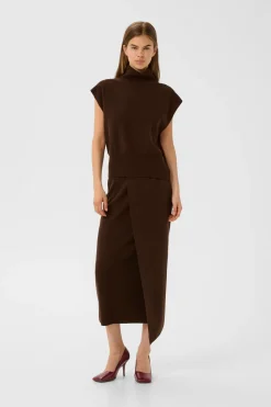 GZmanzi Vest, Deep Burnt Brown, L