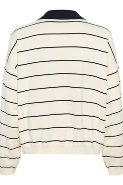 GZtaige Polotrøje, Egret/Skycaptain Striped, S