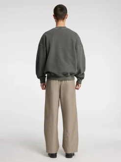 Hackett Crew New Sweatshirt, Forged Iron, L