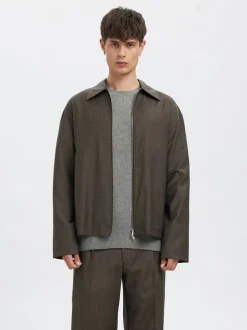 Hagen 254 Wool Overshirt, Major Brown Checks, XL