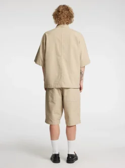 Halden Shorts, Weathered Teak W. Coconut Milk, L