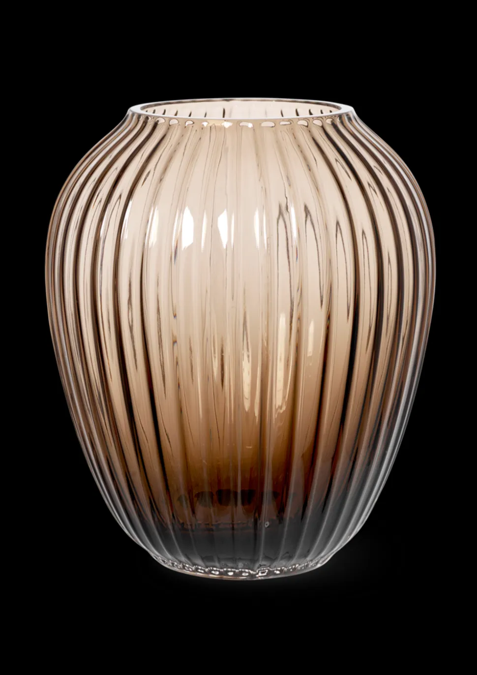 Hammershøi Glasvase, Valnød