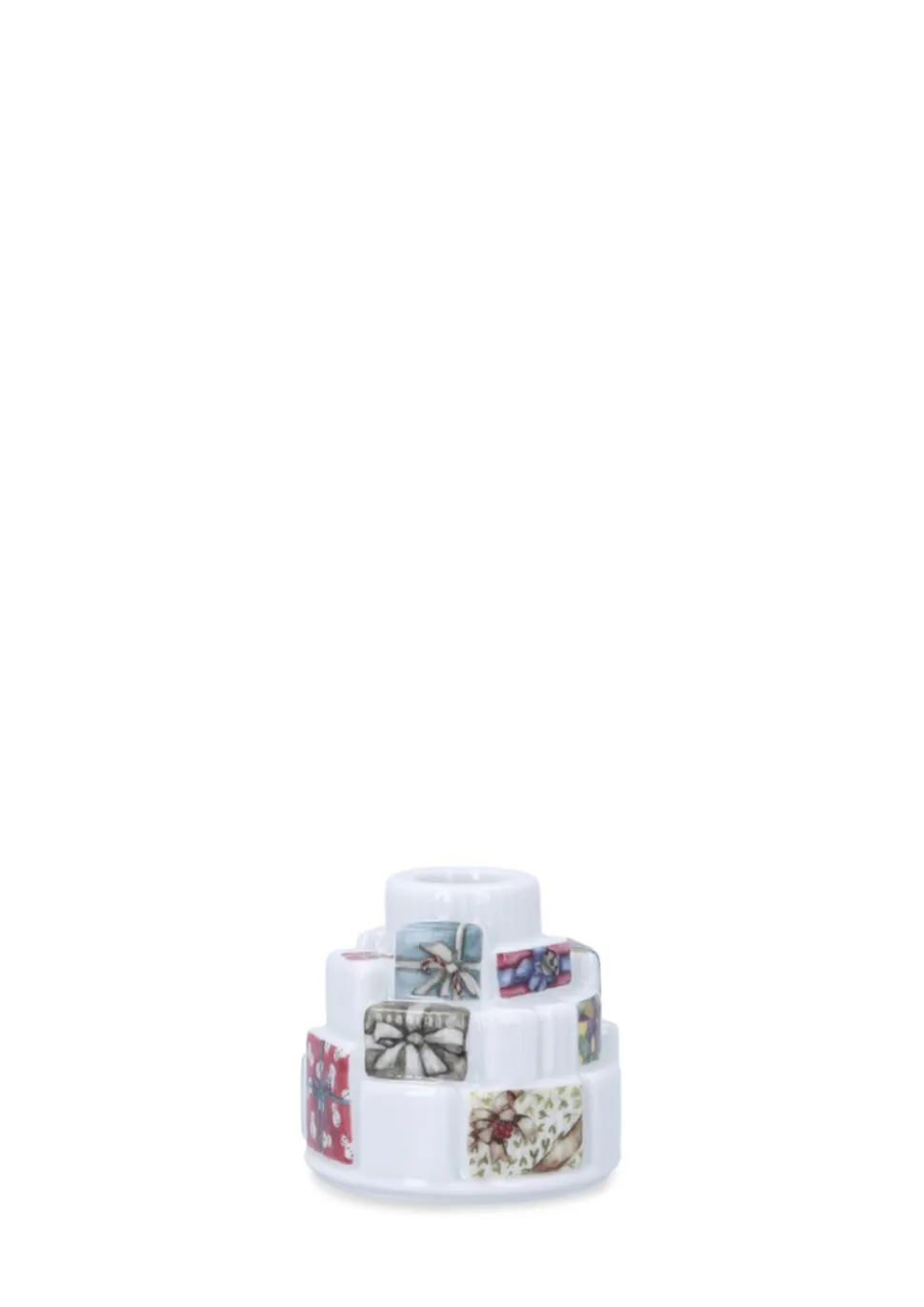 Hammershøi Jul Gaver Lysestage, White With Deko