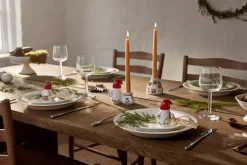 Hammershøi Jul Gaver Lysestage, White With Deko