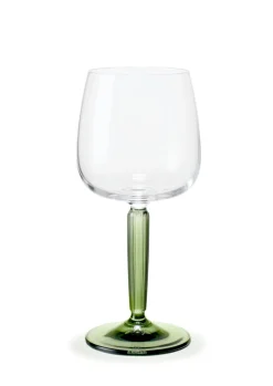 Hammershøi 2-pak Hvidvinsglas, Grøn/ Klar, 35 cl
