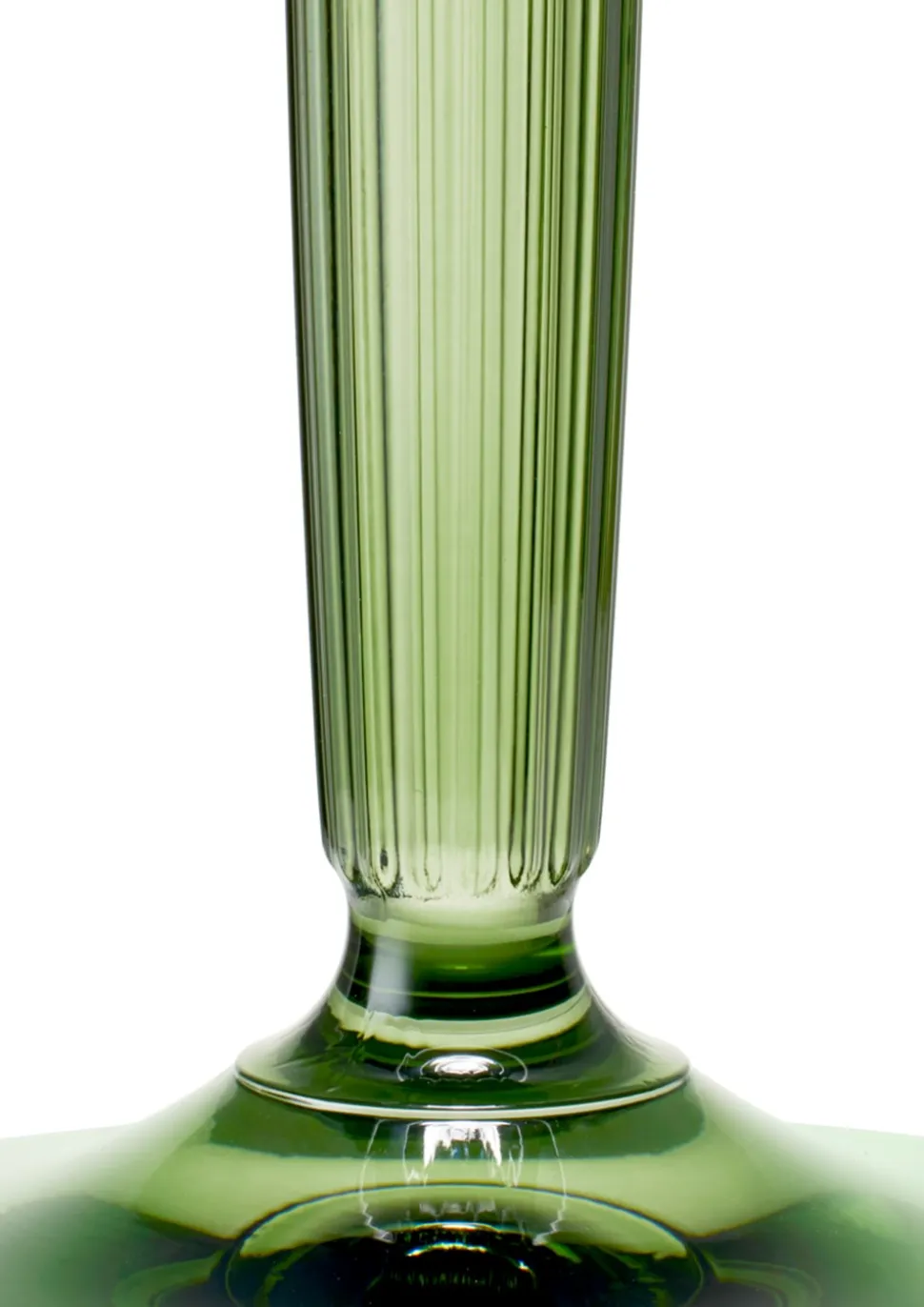 Hammershøi 2-pak Hvidvinsglas, Grøn/ Klar, 35 cl