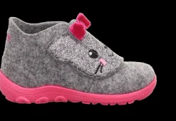 Happy Octi Hjemmesko, Hellgrau/Pink, 24