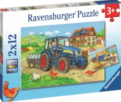 Hard At Work 2x12 Brikker Puslespil