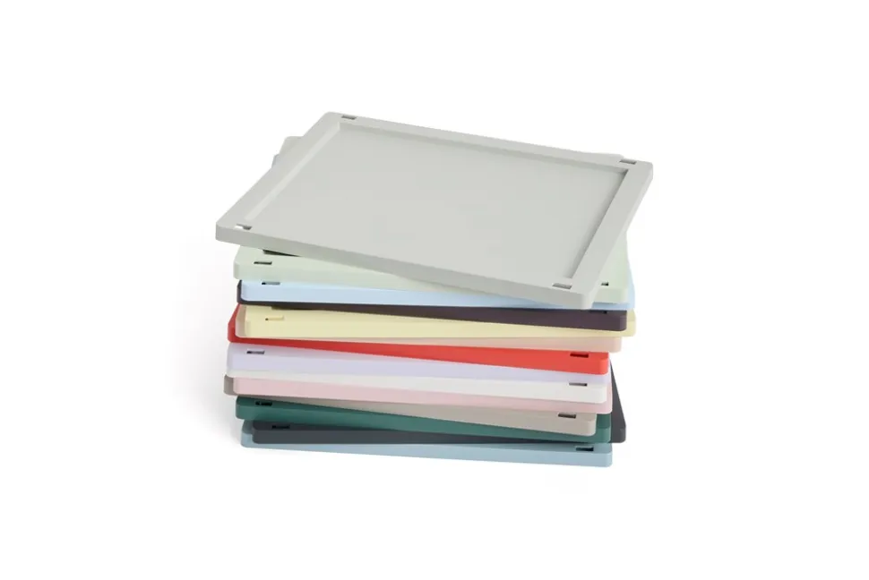 Hay Colour Crate Medium Plastiklåg, Powder