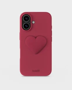 Heart Silicone Sticker, Red Velvet