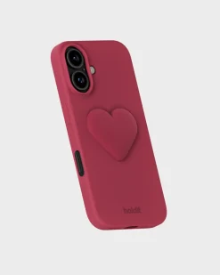 Heart Silicone Sticker, Red Velvet