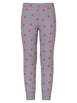 HeartsNatsæt, Lavender Gray, 86-92 cm