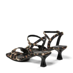 Helma Højhælede Sandaler, Leo Satin, 36