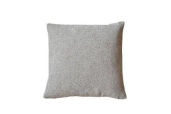 Herringbone Pude, Cloudy Grey, 45x45 cm