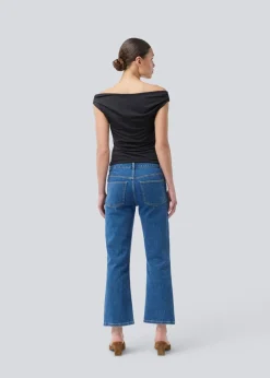 HimaMD Off-shoulder Top, Black, XS